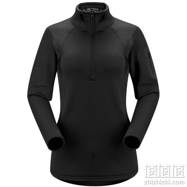 大差价！Arc'teryx 始祖鸟 Rho AR 女士半拉链立领抓绒衣 直邮含税到手728.8元（天猫1998元、原价145美元） 值值值-买手聚集的地方
