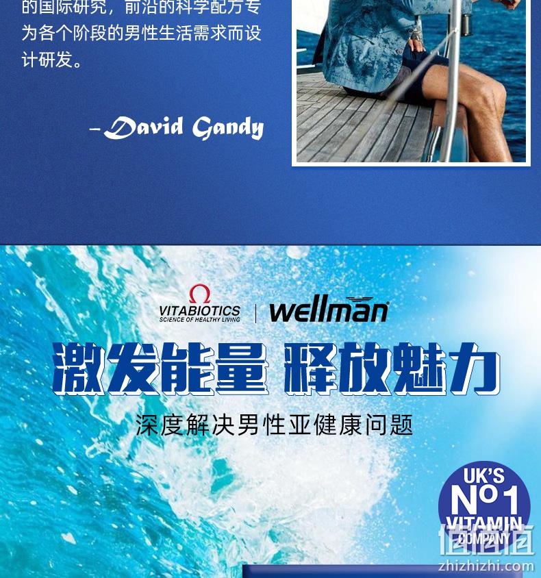英国最大保健品牌，维持男性活力：30片 维百莱 男性综合维生素片 44元直邮到手 值值值-买手聚集的地方