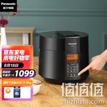 Panasonic 松下 SR-S50K8 电压力锅 5L 券后1049元包邮 值值值-买手聚集的地方