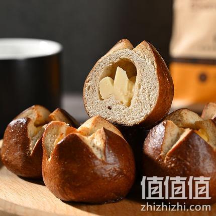 麦悠季 全麦低卡0脂碱水面包 10个200g 16.8元包邮 值值值-买手聚集的地方