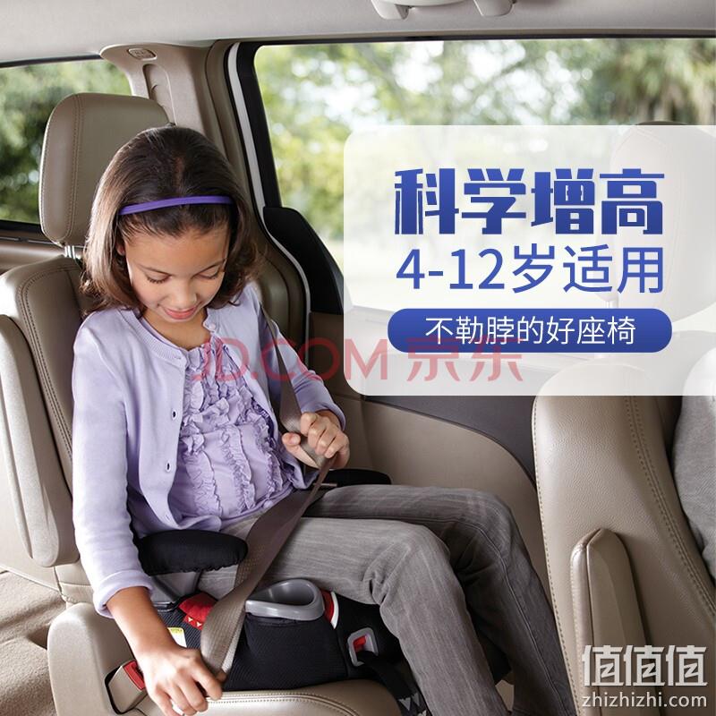 GRACO 葛莱 汽车儿童安全座椅增高垫 4-12岁 黑色 plus会员253元 值值值-买手聚集的地方