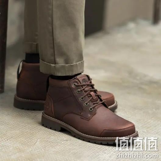 棕色41.5码：Timberland 添柏岚 男士抗疲劳防水休闲短靴 直邮含税到手609.4元 值值值-买手聚集的地方