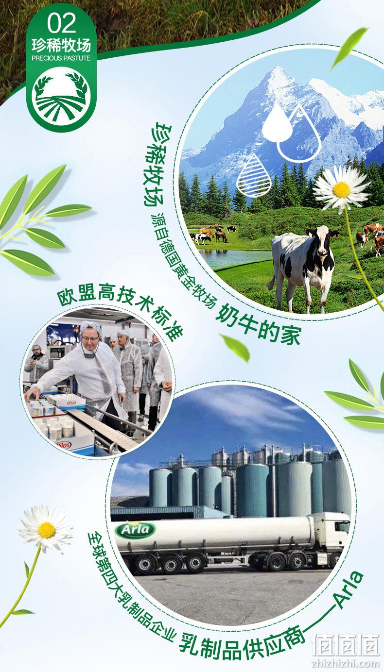 临期特价！德国原产进口：200mlx12盒x2箱 兰雀 德臻脱脂高钙纯牛奶 拍2件29.9元包邮 值值值-买手聚集的地方