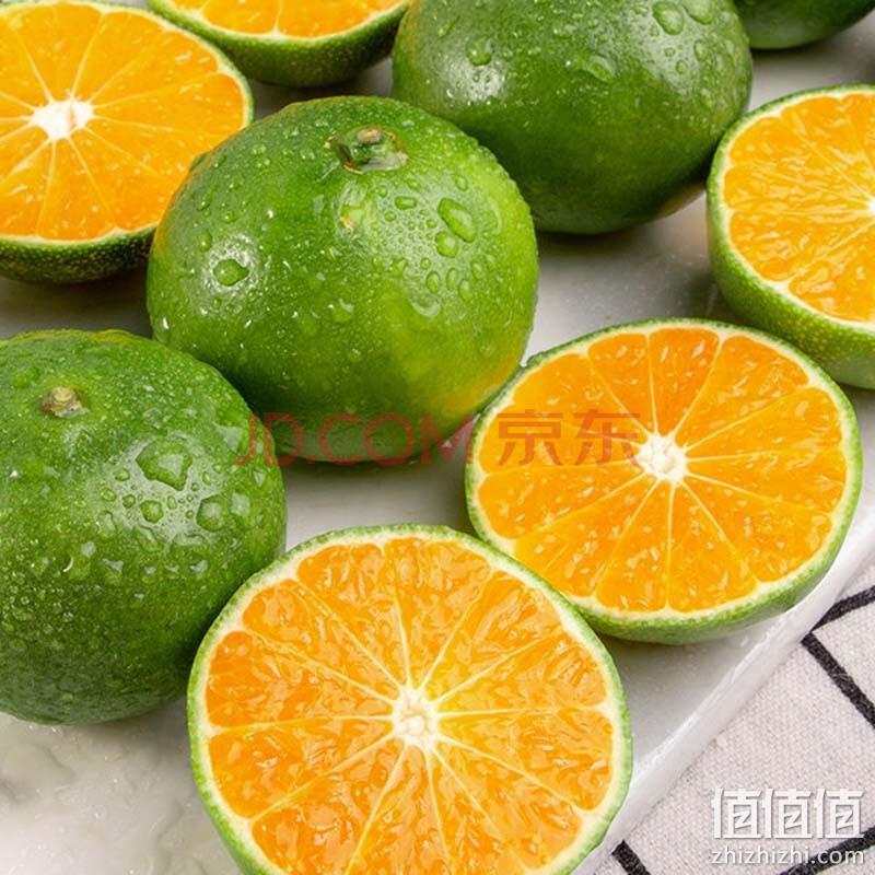 50-60mm普通装 ，青皮橘子 带箱 9.5-10斤 19.9元包邮 值值值-买手聚集的地方