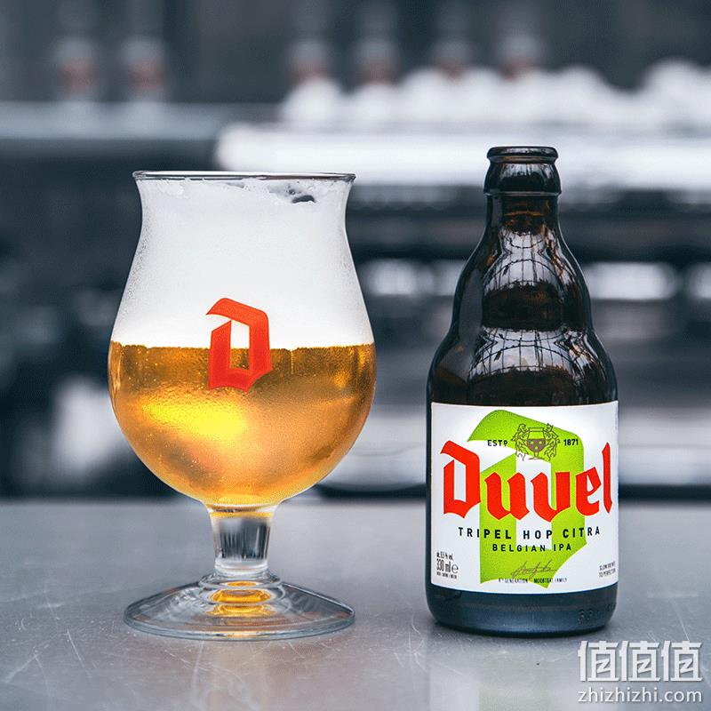 比利时进口 Duvel 督威 三花Citra烈性黄金艾尔精酿啤酒 330mlx6瓶 89元包邮 值值值-买手聚集的地方