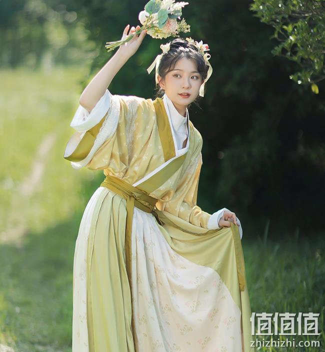 观止织造 Studio 月亮纱 晋襦破交窬裙套装 232.8元包邮 值值值-买手聚集的地方