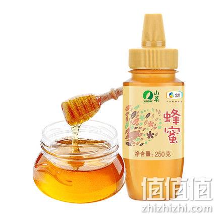 白菜价！中粮山萃 百花蜂蜜 250g 9.9元包邮 值值值-买手聚集的地方
