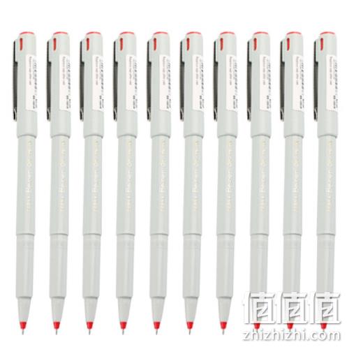 ZEBRA 斑马牌 BE-100 中性笔 0.5mm 红色 10支装 17.23元 值值值-买手聚集的地方
