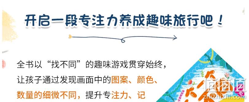 边玩边学，促进全脑开发：《一个一个找不同 》全套4册 6.8元包邮 值值值-买手聚集的地方