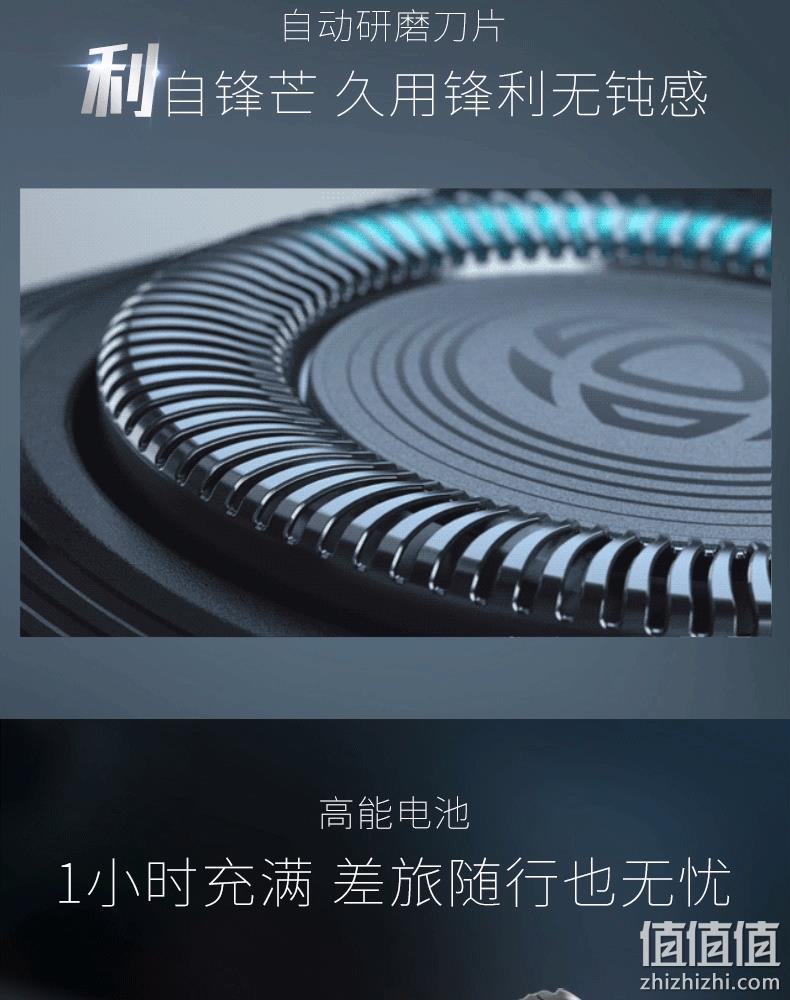 新低！5D浮动贴面，5分钟闪充：飞利浦 电动剃须刀 S3102 229元包邮，S2105款199元（之前S3102需249元） 值值值-买手聚集的地方