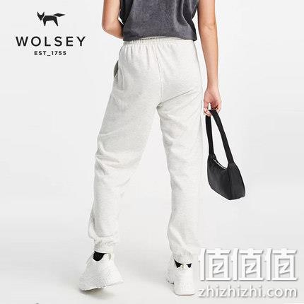 英国皇室266年品牌，Wolsey 男女同款秋冬新款加厚加绒时尚运动裤 2色 99元包邮（原价690元） 值值值-买手聚集的地方