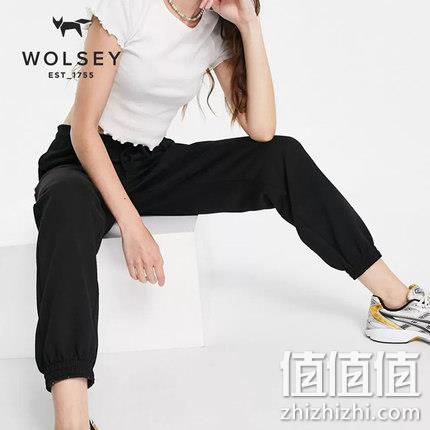 英国皇室266年品牌，Wolsey 男女同款秋冬新款加厚加绒时尚运动裤 2色 99元包邮（原价690元） 值值值-买手聚集的地方