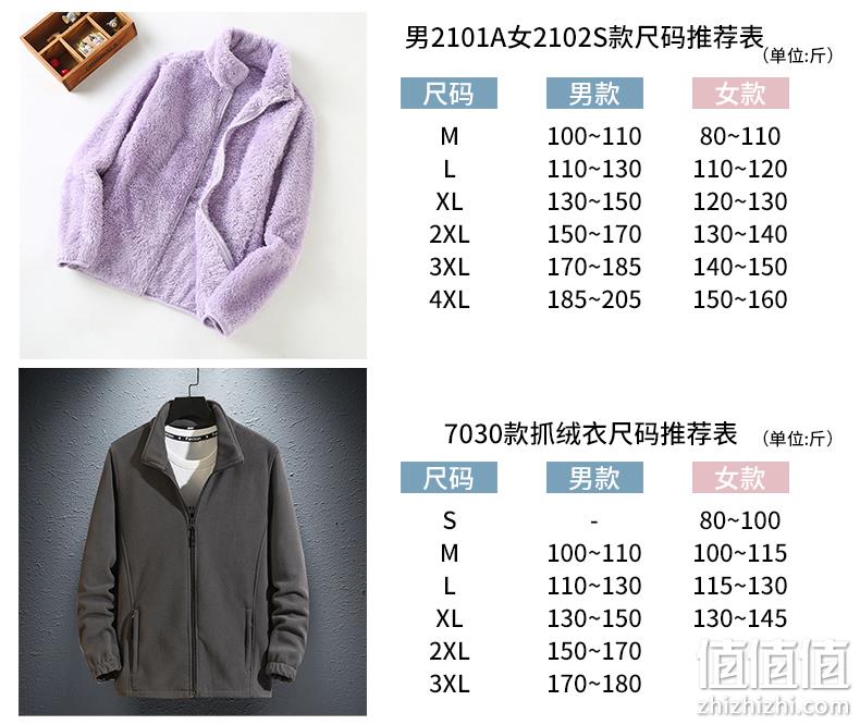 比T恤还便宜：丛林密码 男女 摇粒绒外套 券后19元包邮 值值值-买手聚集的地方