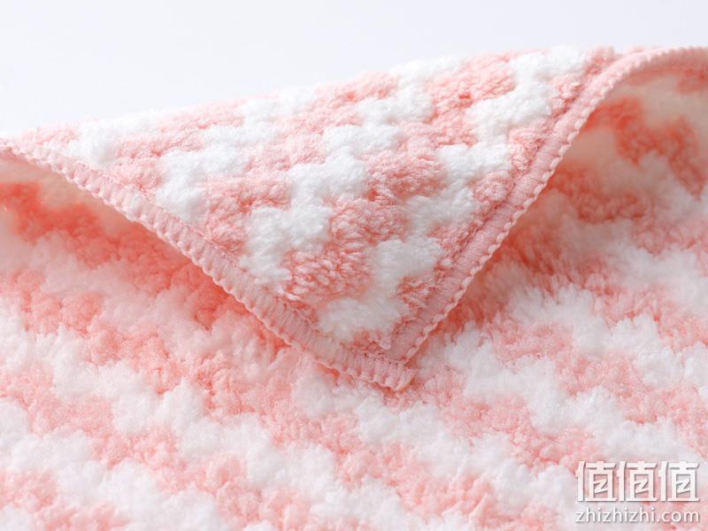 嘉嘉爱 不沾油不易掉毛 加厚吸水抹布 25x25cm 5条装 券后8.7元包邮 值值值-买手聚集的地方