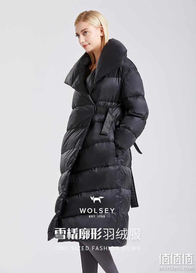 英国皇室266年品牌 Wolsey 2021秋冬新品 女款欧美长款大廓形羽绒服 599元包邮 值值值-买手聚集的地方