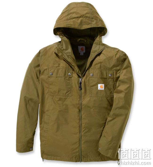 Carhartt Rockford 男士轻量防泼水连帽工装夹克 409元包邮 值值值-买手聚集的地方