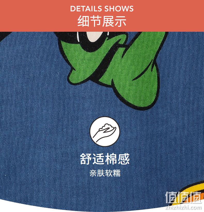 清仓特价！100%纯棉：三枪 2021春夏款 儿童 迪士尼纯棉家居睡裤 19.9元包邮 值值值-买手聚集的地方