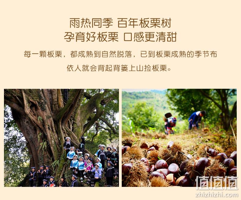 0添加不用剥壳：85gx4袋 新农哥 即食糖炒板栗仁 17.9元包邮 值值值-买手聚集的地方