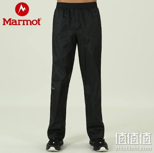 Marmot 土拨鼠 PreCip Eco 男士防水透气冲锋裤 372.02元包邮（天猫989元） 值值值-买手聚集的地方