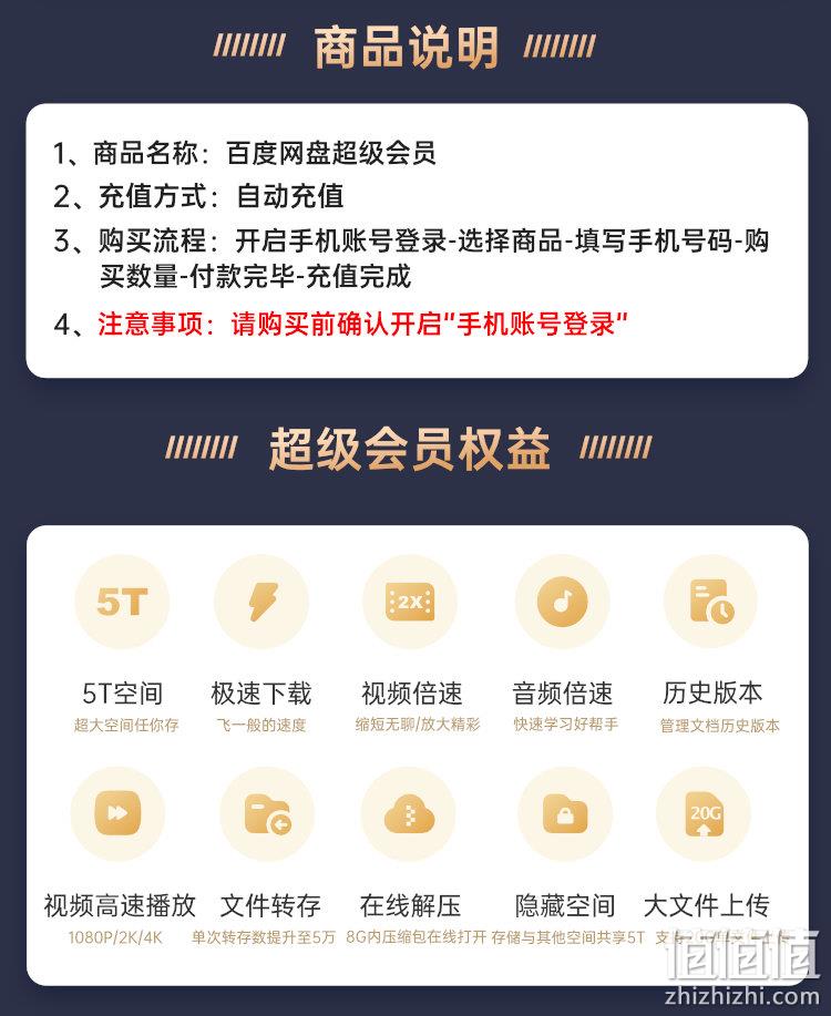 1日0点：百度网盘 SVIP超级会员年卡 12个月 前1万单178元（之前年货价188元） 值值值-买手聚集的地方