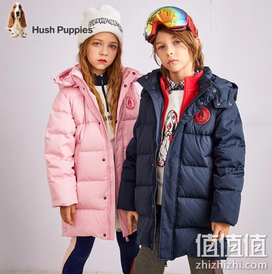 Hush Puppies 暇步士 男女童长款羽绒服 329元包邮 值值值-买手聚集的地方