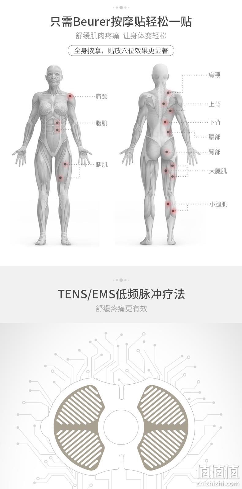 直降41元！红点+iF大奖获奖产品：Beurer博雅 EM10 迷你按摩器 58元包邮（之前推荐99元） 值值值-买手聚集的地方