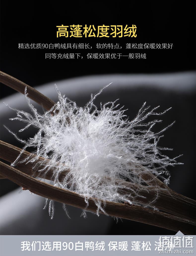 商场同款，90%白鸭绒，弹力显瘦：雅鹿 女士 高腰修身羽绒裤 89元包邮 值值值-买手聚集的地方