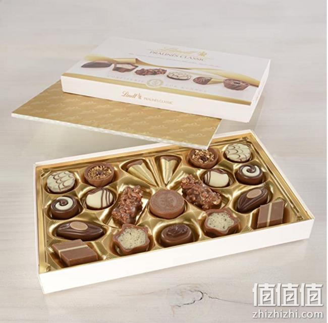 Lindt 瑞士莲 Pralines Classic 经典混装巧克力礼盒 200gx5件 直邮含税到手203.2元（淘宝108元/件） 值值值-买手聚集的地方