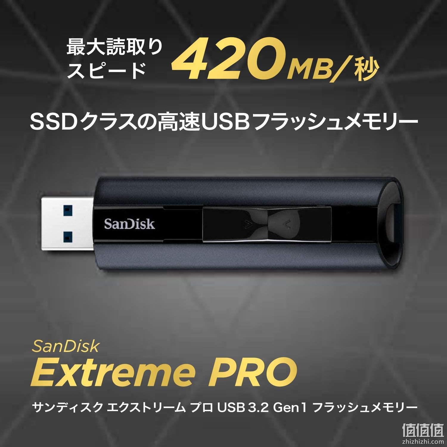 SanDisk 闪迪 CZ880 至尊超极速 USB3.1 固态闪存盘 512GB 539.38元包邮 值值值-买手聚集的地方