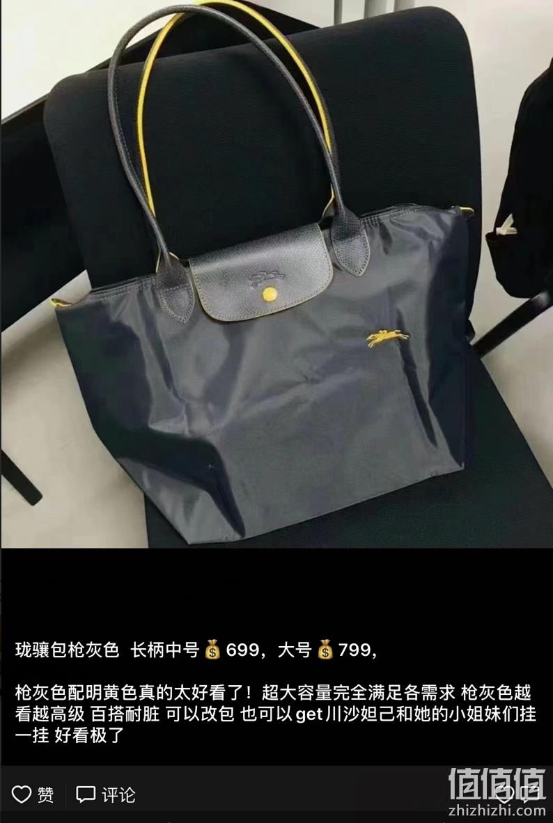 直播预告款：包治百病、最热逛街包！longchamp龙骧包70周年刺绣款托特包 XXX元包邮（代购小号699元，原价1200元） 值值值-买手聚集的地方