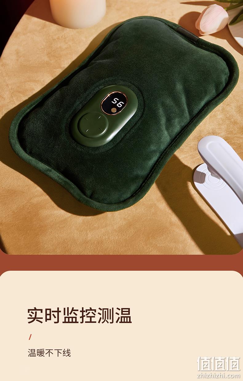 值哭！0点开始，昕科 充电热水袋 数显款 带保暖布套 RS-02 前1小时32.5元包邮 值值值-买手聚集的地方