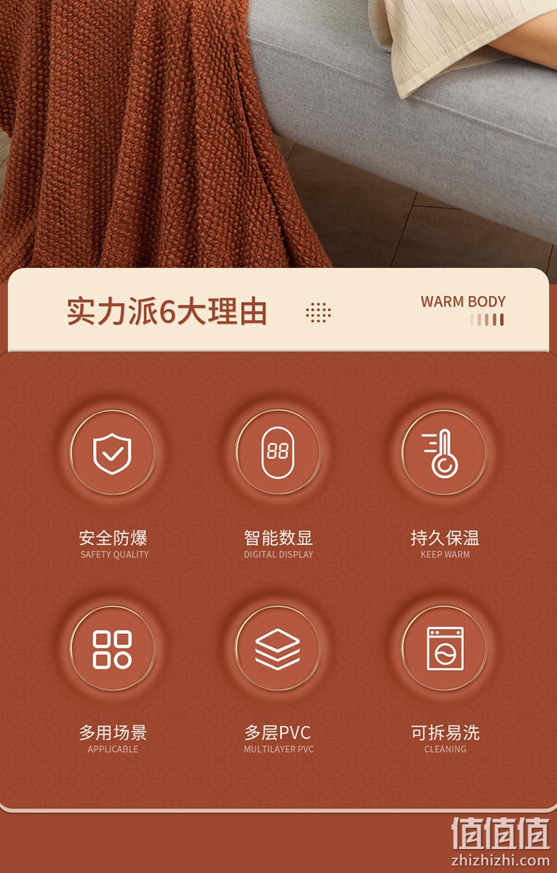 值哭！0点开始，昕科 充电热水袋 数显款 带保暖布套 RS-02 前1小时32.5元包邮 值值值-买手聚集的地方