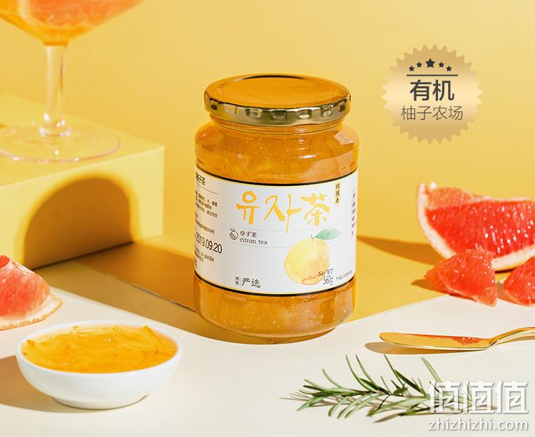 韩国进口，果肉50%+：560g 网易严选 蜂蜜柚子茶 罐装 24.9元包邮 值值值-买手聚集的地方