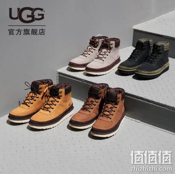 UGG Highland 男士保暖系带运动靴 新低937.78元包邮（天猫1699元） 值值值-买手聚集的地方