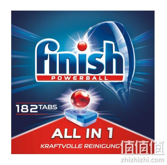 Finish 亮碟 ALL IN 1系列 多效合一浓缩洗涤块洗碗块182块 新低155.98元包邮 值值值-买手聚集的地方