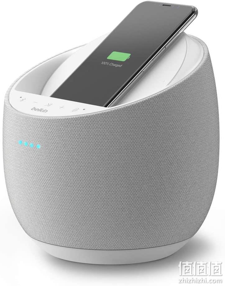 亚马逊销冠！3倍差价！带无线充电器：Belkin贝尔金 SoundForm Elite 无线智能音箱 711.7元直邮到手（京东2599元） 值值值-买手聚集的地方