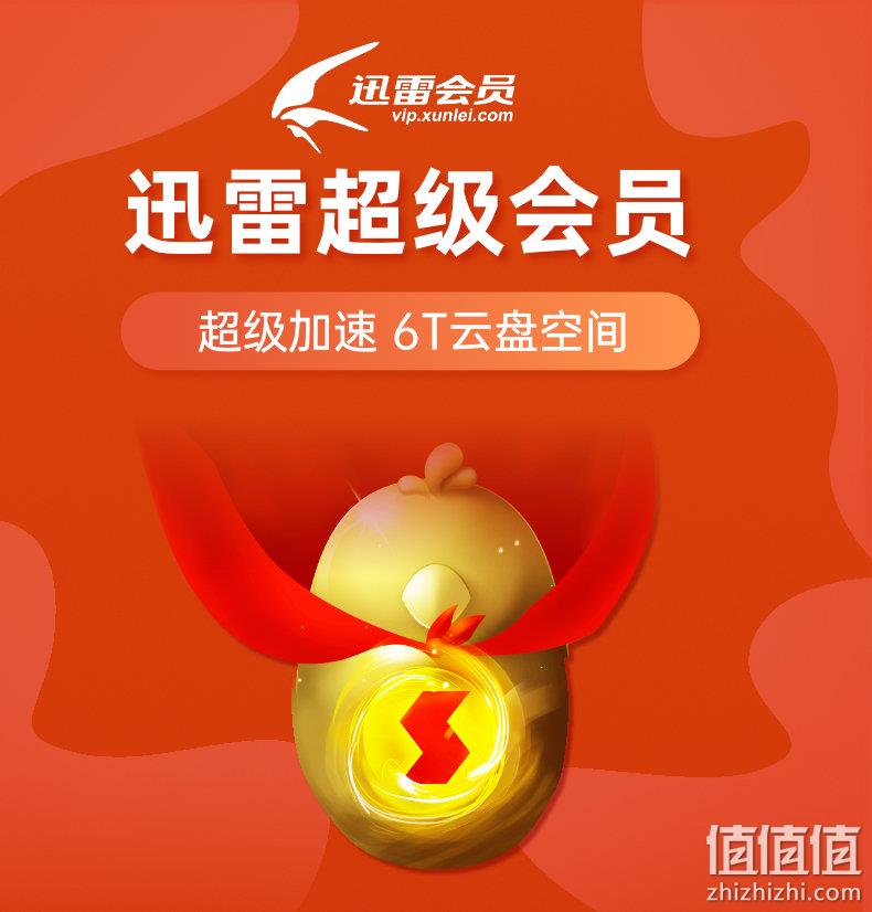 极速云播+在线解压：12个月 迅雷 超级会员年卡 169元包邮 值值值-买手聚集的地方