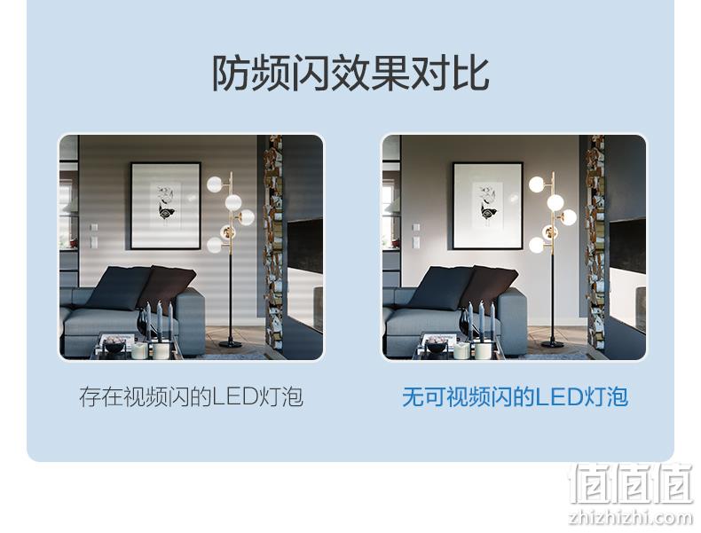 4.9分，无可视频闪，节能防油污：TCL 纯白光LED灯泡 5W 3.9元起包邮 值值值-买手聚集的地方