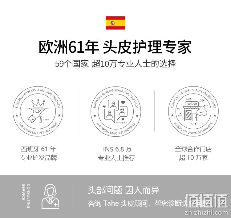 西班牙进口,拯救发际线:5mlx2支 Tahe 有机姜黄控油清爽精华液 体验装 9.9元包邮(亚马逊海外购5支装83.37元不包邮) 值值值-买手聚集的地方
