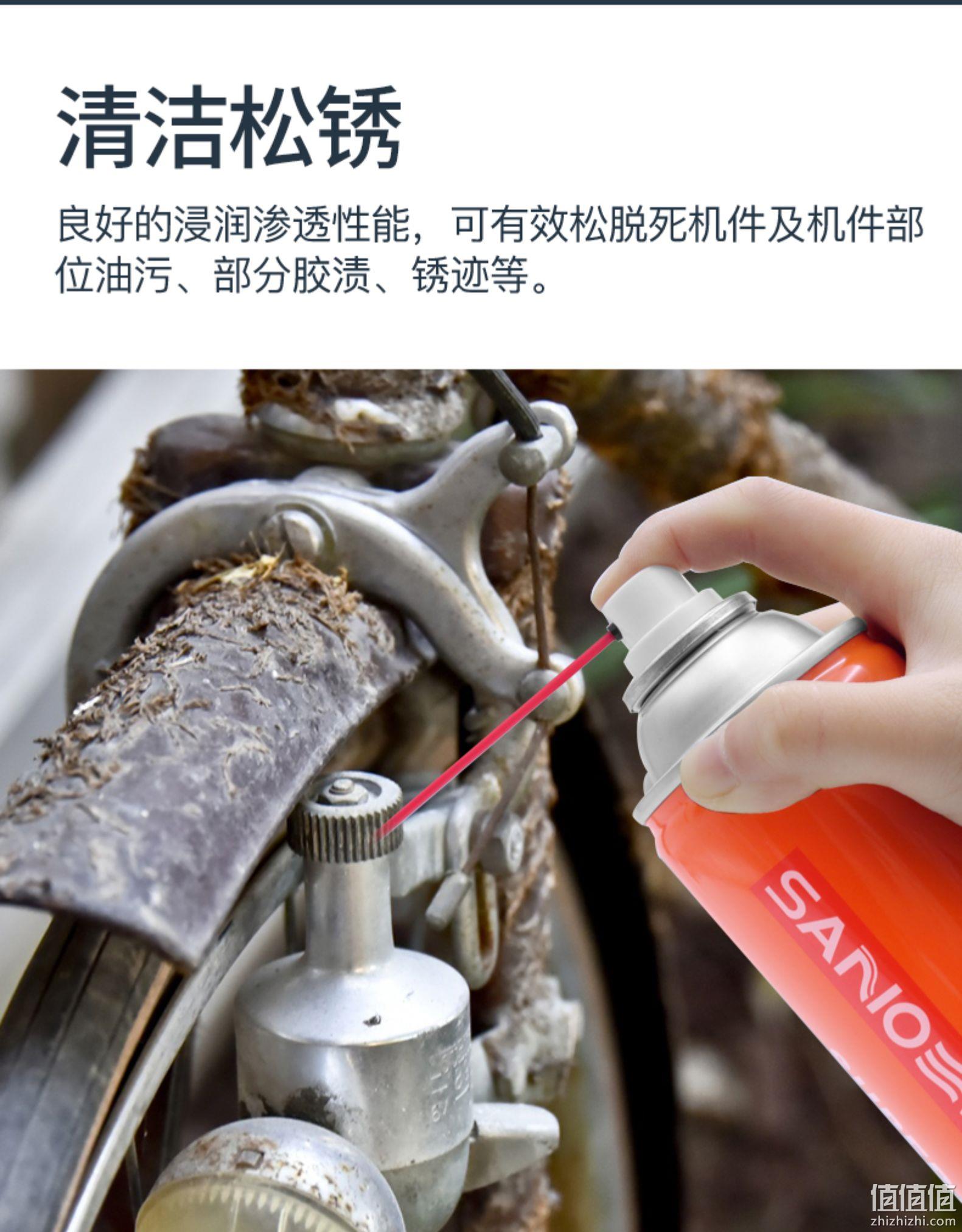 上市公司,松锈润滑降噪音:400ml SANVO三和 松锈灵 螺丝松动剂 防锈润滑剂 7.8元包邮 值值值-买手聚集的地方