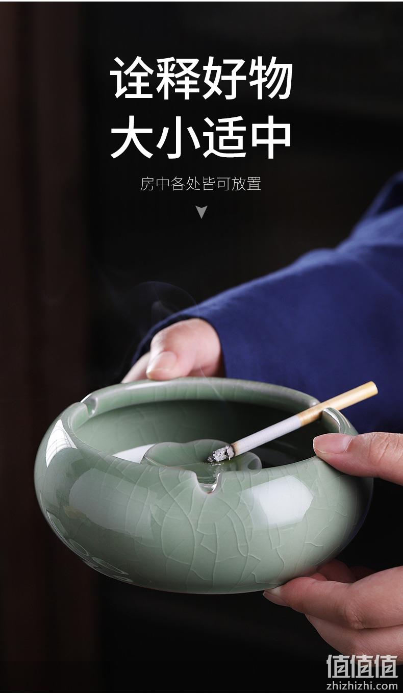 白菜价，猫超次日达：豪峰 复古陶瓷 创意烟灰缸 6.9元起包邮 值值值-买手聚集的地方