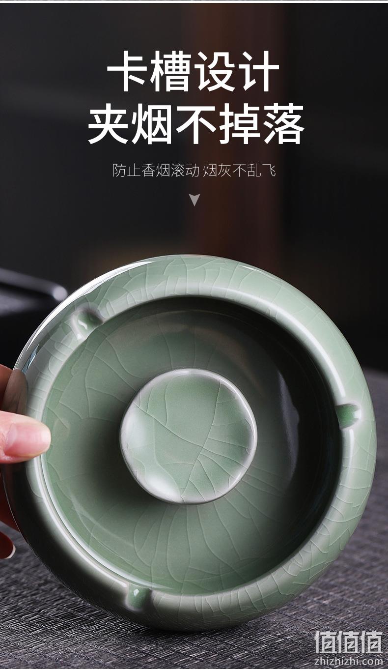 白菜价，猫超次日达：豪峰 复古陶瓷 创意烟灰缸 6.9元起包邮 值值值-买手聚集的地方