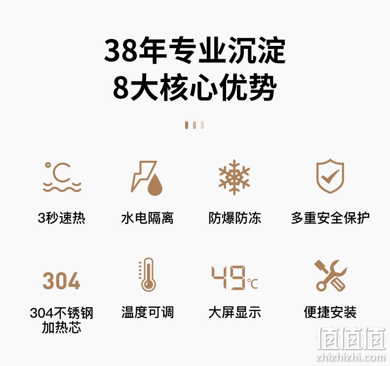 冬天不冻手，智能数显，冷暖两用：美菱 家用即热式电热水龙头 59元起包邮 值值值-买手聚集的地方