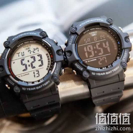 CASIO 卡西欧 AE-1500WH 男式运动防水石英表 160.61元包邮 值值值-买手聚集的地方