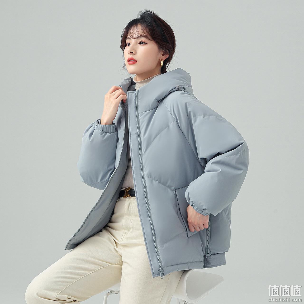 雪中飞 2021秋冬新款 女士连帽廓形短款羽绒服 领券+满减后269元包邮 值值值-买手聚集的地方