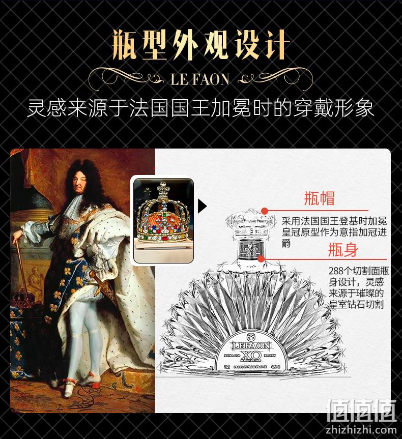 猫超次日达，法国原瓶进口：700mlx2瓶 LEFAON利枫 40度帝王XO白兰地 礼盒装 拍2瓶242.6元包邮，88vip可额外9.5折，赠酒具 值值值-买手聚集的地方