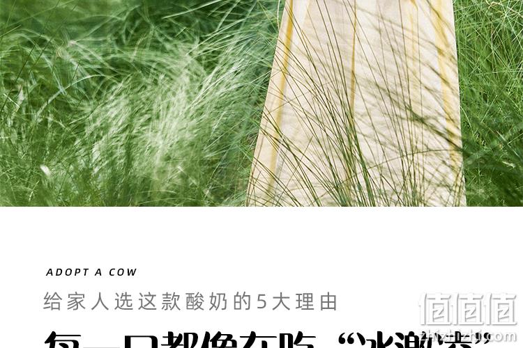法国进口益生菌，冰淇淋口感：认养一头牛 常温原味儿童酸奶 79.91包邮 值值值-买手聚集的地方