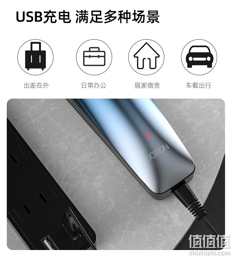 4.9分，小米生态链，充插两用：Jooton娇棠 智能充电全身水洗剃须刀 券后49.9元包邮 值值值-买手聚集的地方