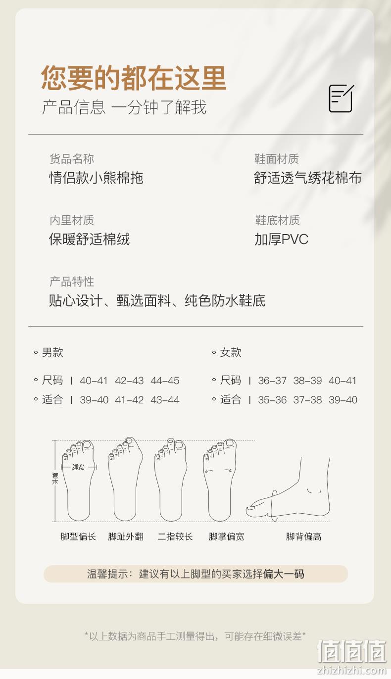 史低！防滑防水不掉毛，珊瑚绒持久蓄热：阿巴狮 男女 保暖棉拖鞋 多款 9.9元包邮（之前推荐12.9元） 值值值-买手聚集的地方