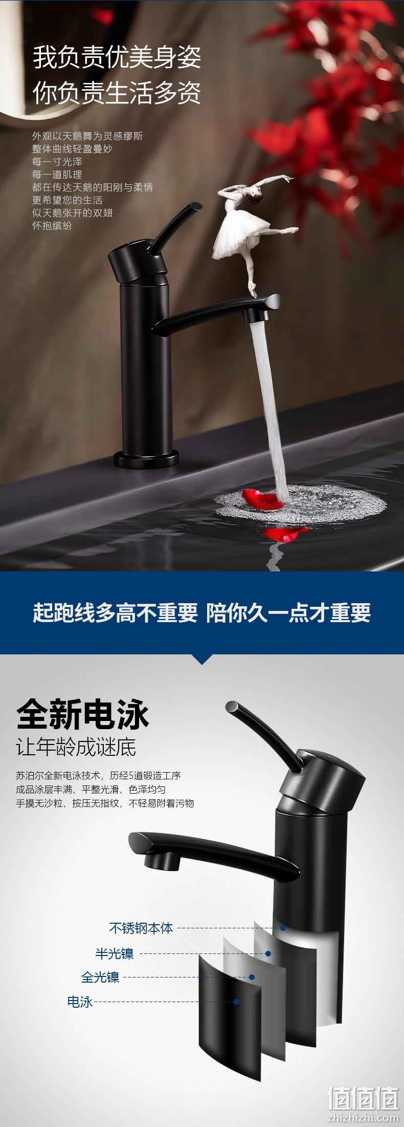 浅库存，陶瓷阀芯，冷热双控：SUPOR苏泊尔 304不锈钢双控厨房水龙头 89元包邮，淘金币可抵9.9元（京东券后194元） 值值值-买手聚集的地方